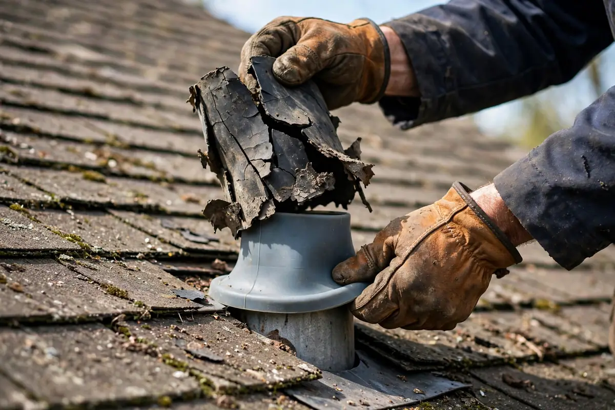 Pipe boot repair in Ciudad de Sayreville, NJ