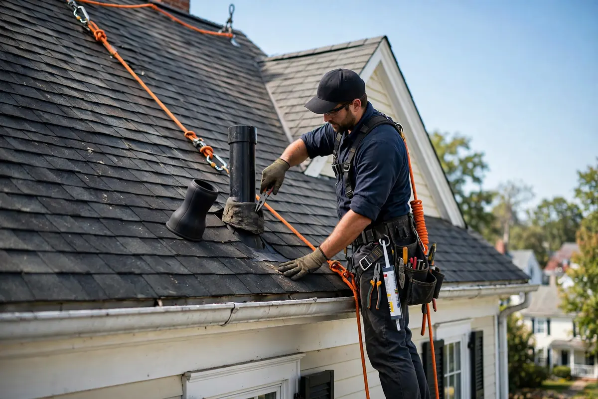 Pipe boot repair in Old Bridge, NJ