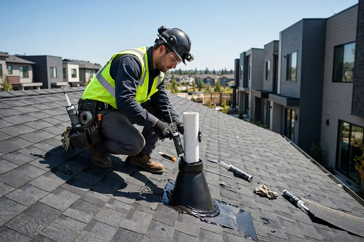 Pipe boot repair in Parlin, NJ