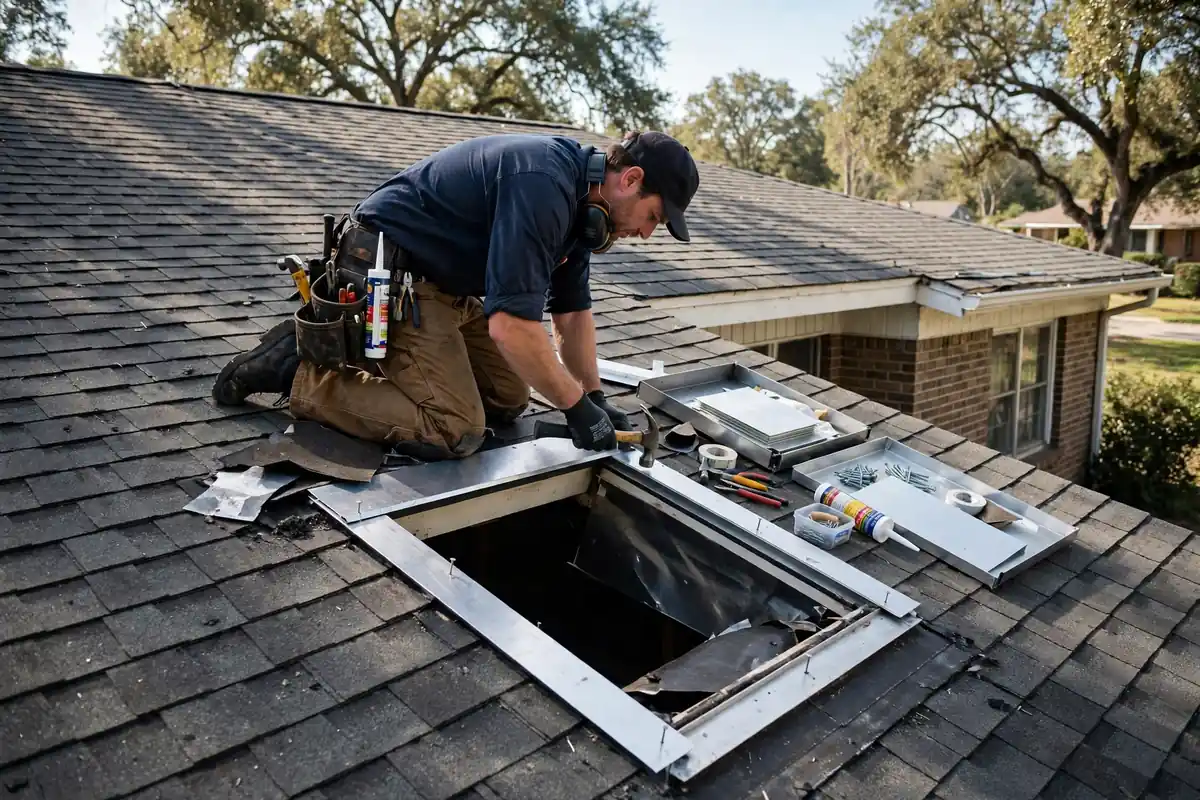 Reparación de fugas de Skylight en Ernston, NJ
