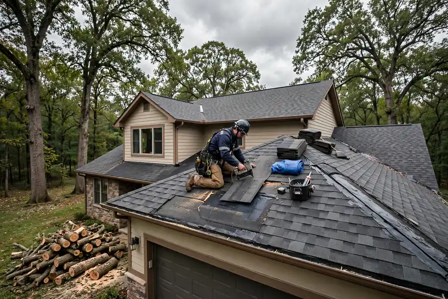 Reparación de las fugas de tormenta en Sayre Woods, NJ