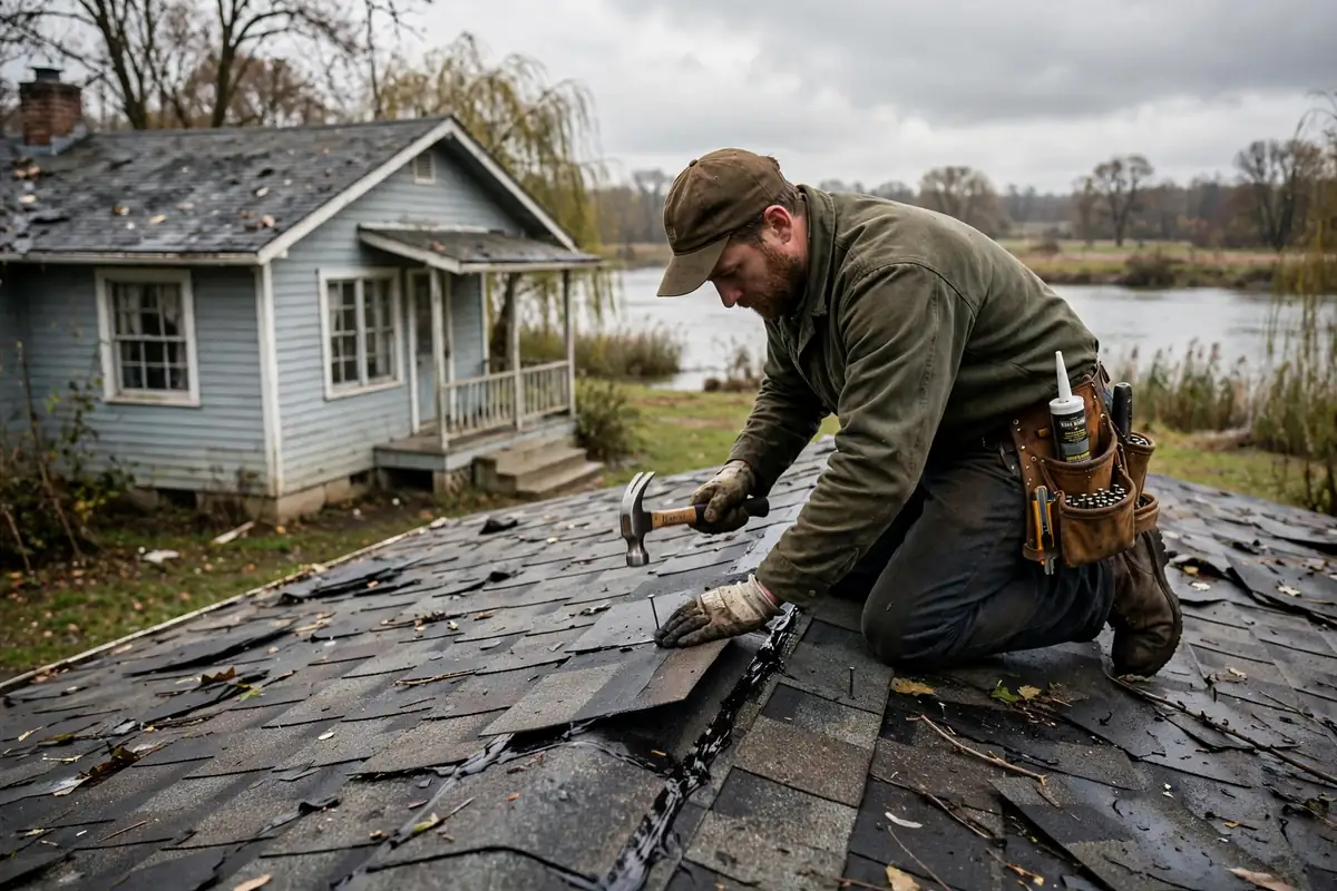 Reparación de las fugas de daños en el sur del río, NJ